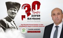 Sarıgöl Belediyesi 30 Ağustos Zafer Bayramı Kutlama Mesajı