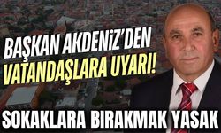 Tahsin Akdeniz'den Sarıgöllü vatandaşlara kritik uyarı
