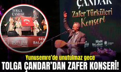 Yunusemre’de 30 Ağustos Coşkusu Tolga Çandar’ın Türküleriyle Yankılandı