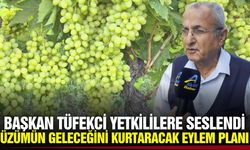 Başkan Tüfekci, üzüm acil eylem planını duyurdu