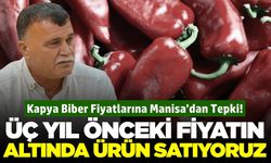 Turgutlu Ziraat Odası’ndan kapya biber fiyatlarına tepki: “Üretici neden zararına satıyor?”