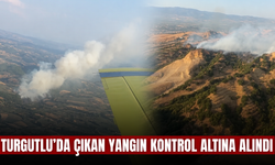 Turgutlu’da makilik yangını kontrol altına alındı