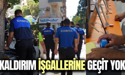 Turgutlu’da kaldırım işgallerine sıkı denetim