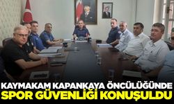 Turgutlu’da spor güvenliği masaya yatırıldı