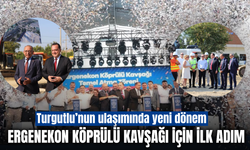 Turgutlu’da Ergenekon Köprülü Kavşağı için temel atıldı