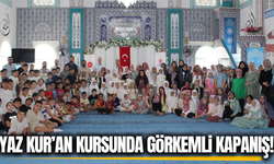 Turgutlu’da yaz Kur’an Kurslarında coşkulu kapanış!