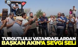 Turgutlu’da yol çalışmaları sürüyor: Kırsal mahallelerde asfalt mesaisi