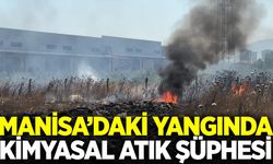 Turgutlu’daki yangında kimyasal atık şüphesi ve zorlu söndürme çalışması