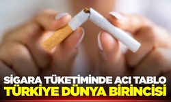 Türkiye sigara tüketiminde dünya birincisi