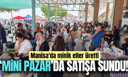 Türkiye'de bir ilk: İlçede minik girişimciler pazar yeri kurdu