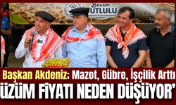 Tahsin Akdeniz'den 'Üzüm Fiyatı' çıkışı!