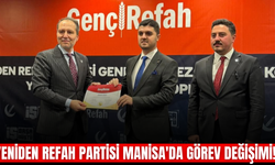 Yeniden Refah Partisi Manisa teşkilatında görev değişimi: Yeni İl Başkanı Enes İzci oldu