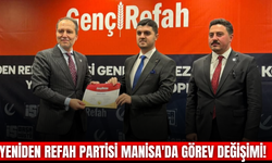 Yeniden Refah Partisi Manisa teşkilatında görev değişimi: Yeni İl Başkanı Enes İzci oldu