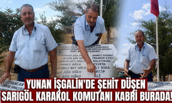 Sarıgöl'ün bilinmeyen şehitlerine vefa