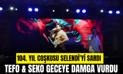 Selendi’de meydan doldu taştı! Tefo & Seko sahnede
