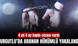 Turgutlu'da aranan hükümlü yakalandı
