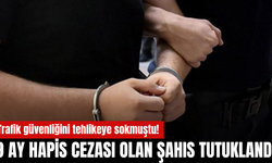 Trafik Güvenliğini Tehlikeye Sokmuştu! Turgutlu Polisinden Kaçamadı: 9 Ay Hapis Cezası Olan Şahıs Tutuklandı