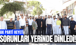 AK Parti heyeti Karaoğlanlı’da vatandaşlarla buluştu!
