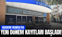 Akademi Manisa’da yeni dönem kayıtları başladı!