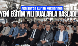 Akhisar’da Kur’an Kurslarında yeni dönem dualarla başladı