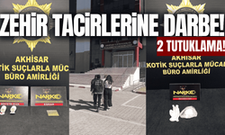 Akhisar'da uyuşturucu operasyonu: 2 tutuklama!