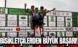Akhisarlı bisikletçiler Türkiye Şampiyonası'na damga vurdu