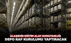 Alaşehir Eğitim Alay Komutanlığı Depo Raf Kurulum İşi Yaptıracak