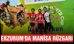 Manisalı pedalcılar Erzurum’da madalyaları topladı