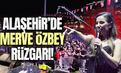 Alaşehir’in kurtuluş coşkusu Merve Özbey konseriyle zirveye ulaştı!