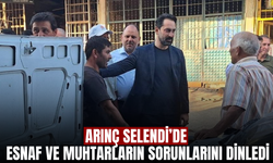 Arınç, Selendi’de esnaf ve muhtarların taleplerini dinledi