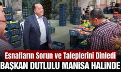 Başkan Dutlulu hal esnafıyla buluştu: Talepleri ve önerileri dinledi