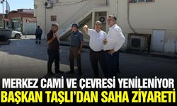 Başkan Taşlı çalışmaları yerinde inceledi!
