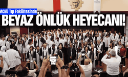 MCBÜ'de geleceğin hekimleri beyaz önlüklerini giydi
