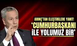 Bülent Arınç eleştirilere yanıt verdi!