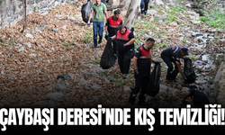 Çaybaşı Deresi’nde Kış Öncesi Kapsamlı Temizlik Çalışması