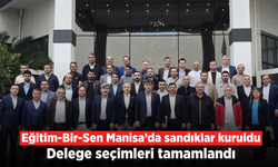 Eğitim-Bir-Sen Manisa’da delege seçimlerini tamamladı