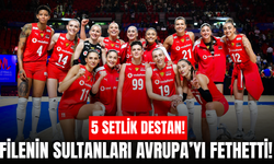 A Milli Kadın Voleybol Takımı Avrupa şampiyonu oldu!