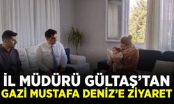 Manisa'da Kuduret Gültaş'tan gaziye vefa ziyareti