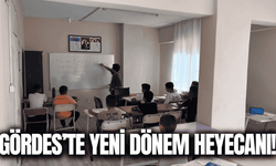 Gördes'te geleceğin hafızları ders başı yaptı!