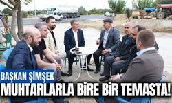 Hakan Şimşek, muhtarlarla bir araya geldi!