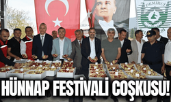 İlçede ilk hünnap festivali büyük ilgi gördü!