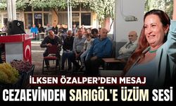 Sarıgöl kongresinde duygu dolu anlar: İlksen Özalper’den mesaj