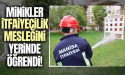 İtfaiyecilik Haftası’nda miniklere uygulamalı eğitim!