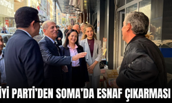 İYİ Parti Manisa’dan Soma çıkarması: Esnafın sorunlarını dinlediler
