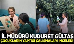 Kuduret Gültaş'tan çocuk evleri sitesine ziyaret