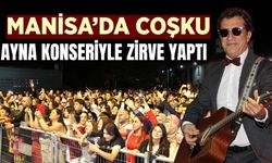 Manisalılar Ayna'nın şarkılarıyla coştu