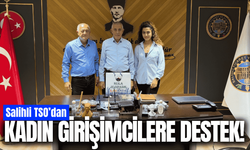 Kula Jeopark Kadın Kooperatifi’nden Salihli TSO’ya ziyaret