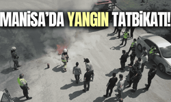 Manisa Büyükşehir personeline yangın ve tahliye tatbikatı