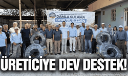 Manisa Büyükşehir’den üreticiye 68 milyon TL’lik sulama desteği!