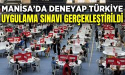 Manisa'da "Deneyap" uygulama sınavı nefes kesti